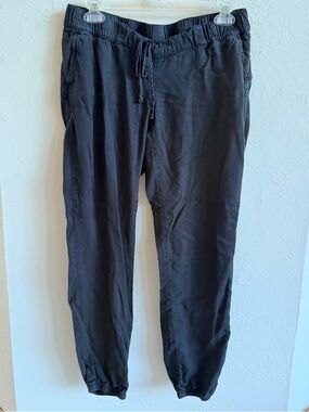 GAP maternity Black Drawstring Joggers